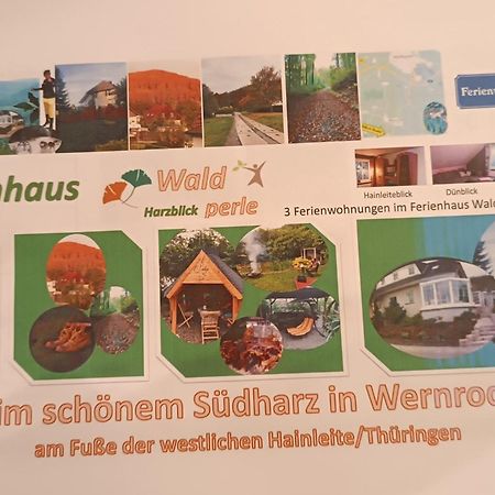 Ferienhaus Waldperle Harzblick Wernrode Esterno foto